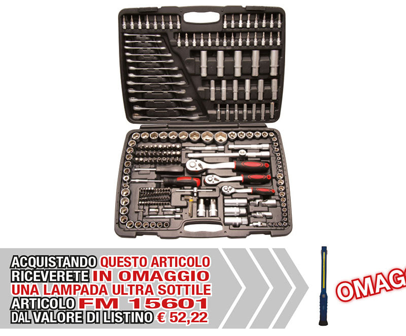 VALIGIA ATTREZZATA FERMEC 1 PEZZ0 BGS15216 + OMAGGIO FM15601 FMBL-216