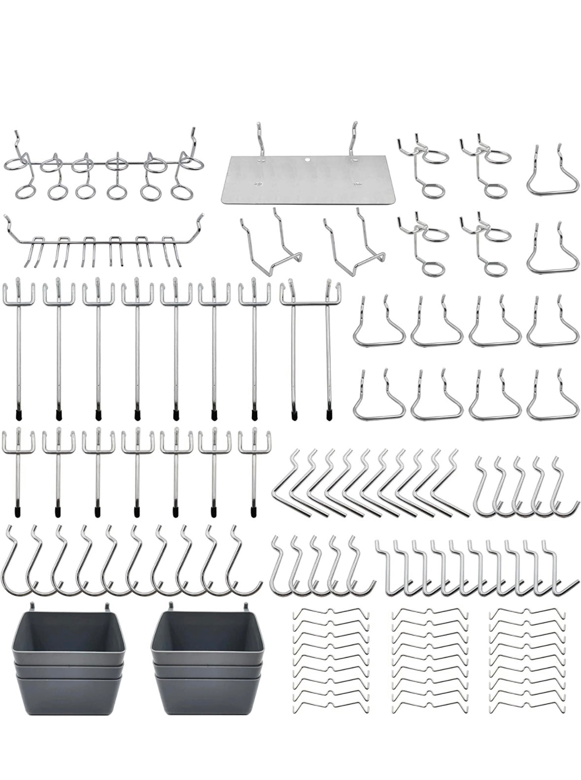 Set Ganci per Arredo Officina Workshopitaly MPS Total Black 140pz.