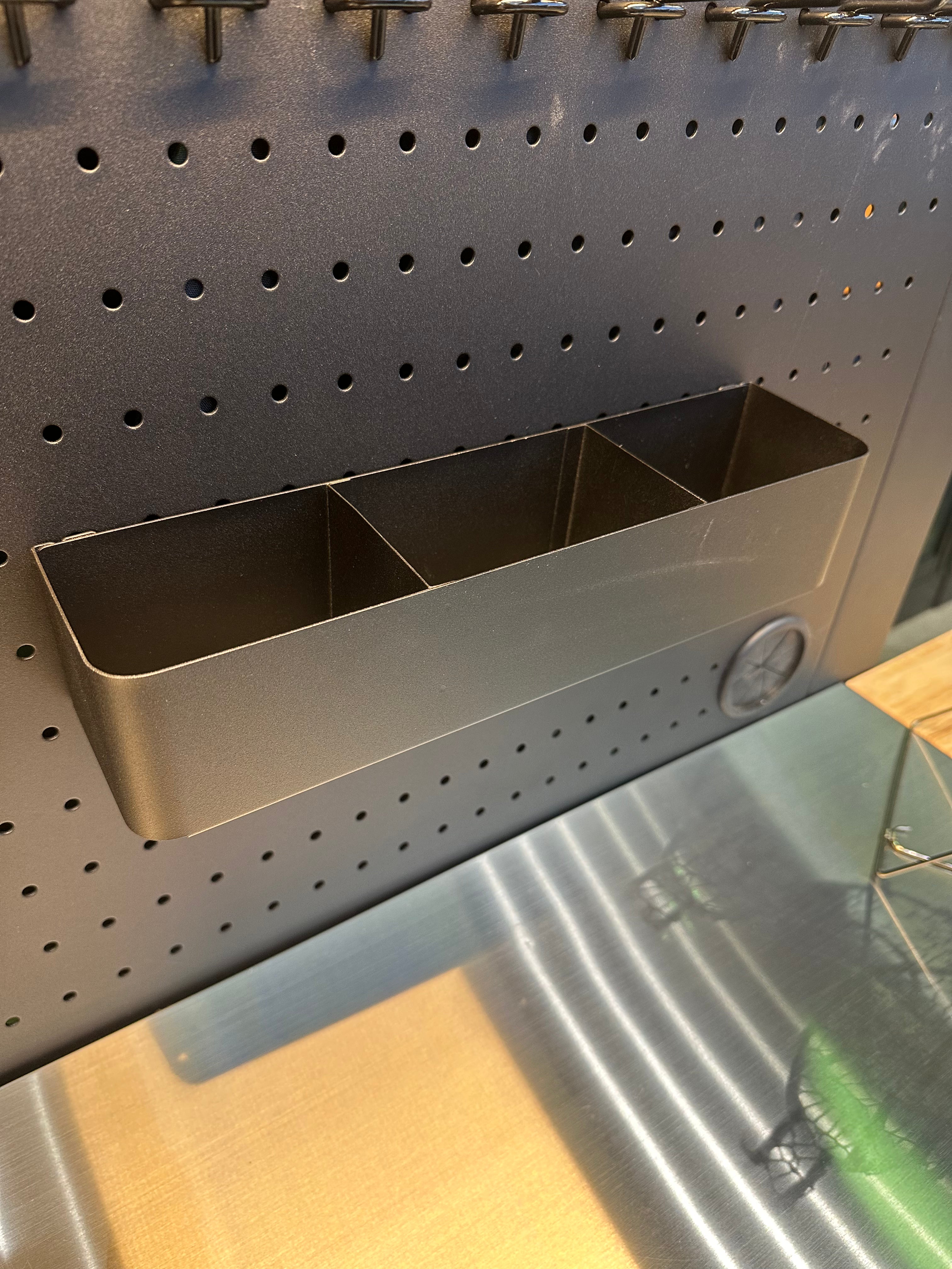 Porta Flaconi per Arredo Officina Workshopitaly MPS Total Black