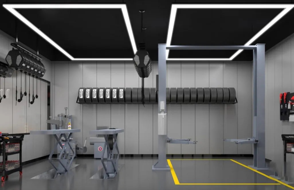 Lampada Led da soffitto rettangolare 4,8 x 2,4 mt