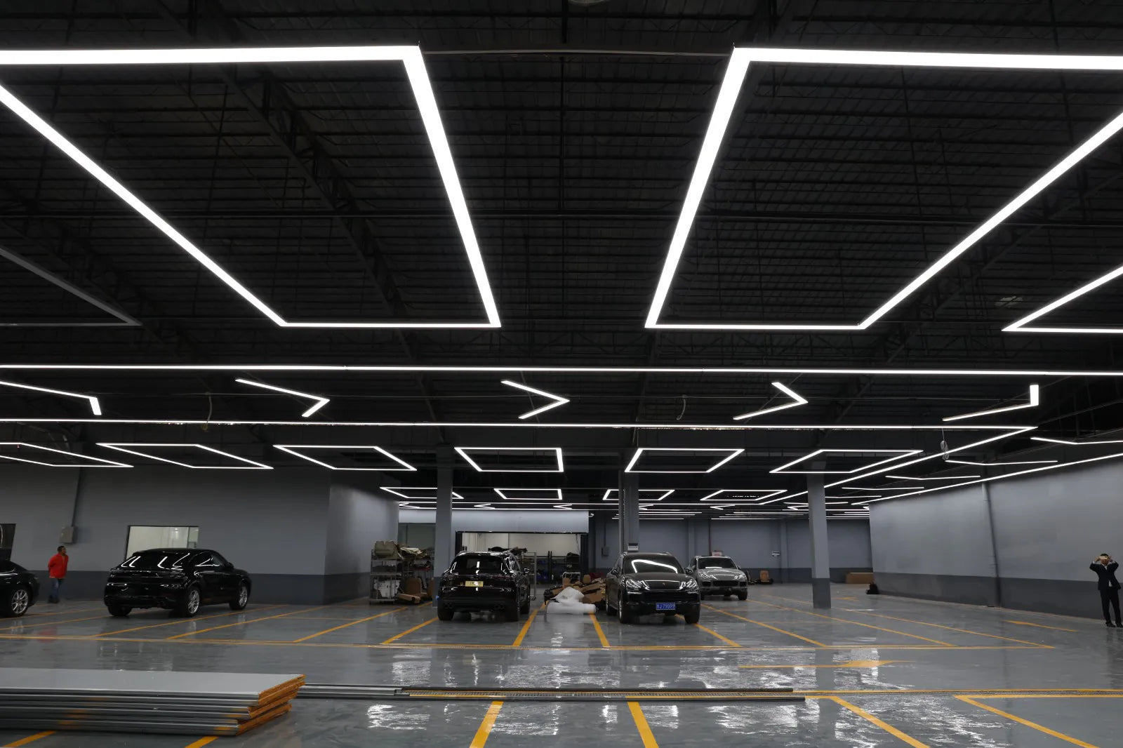 Lampada Led da soffitto rettangolare 4,8 x 2,4 mt