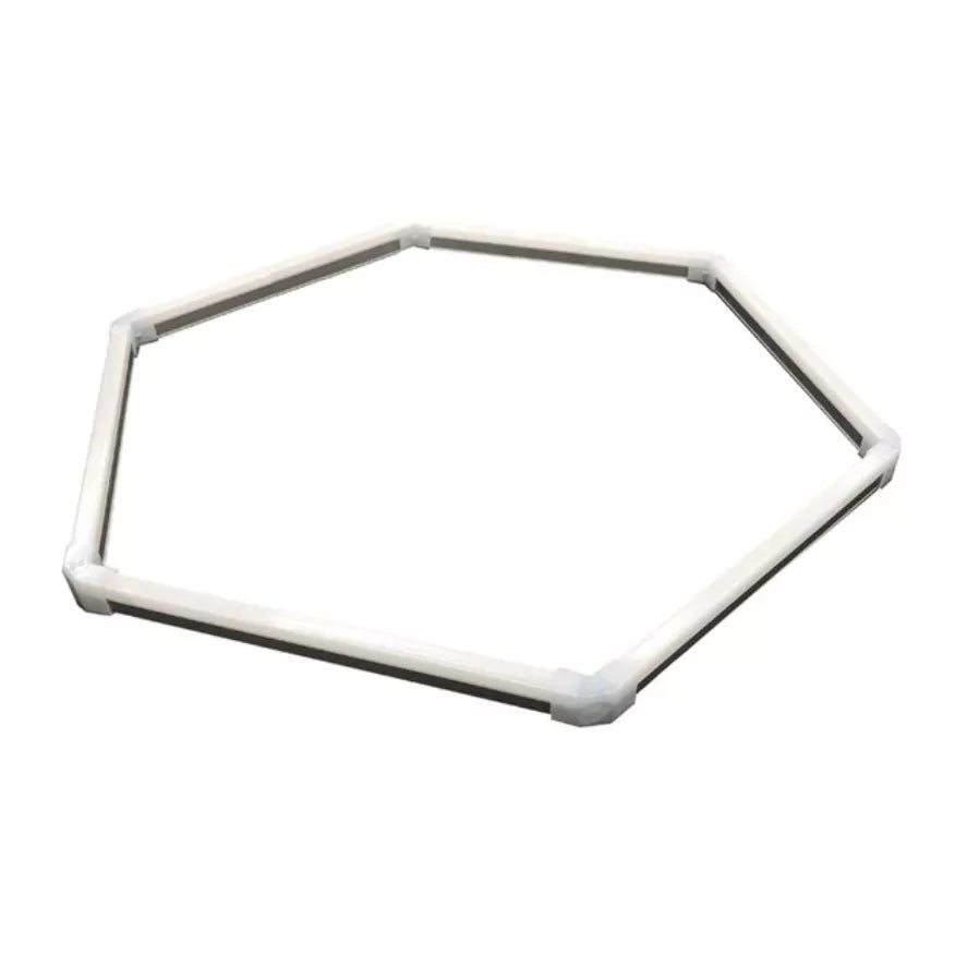 Lampada Led Soffitto 1 luce esagonale 1,2mt 130w