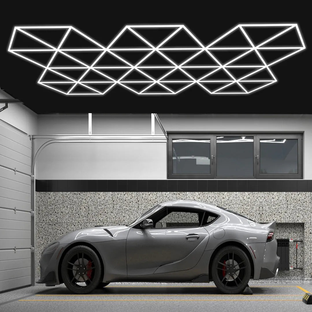 Luce led a soffitto 40 elementi 4,8mt x 2,8mt