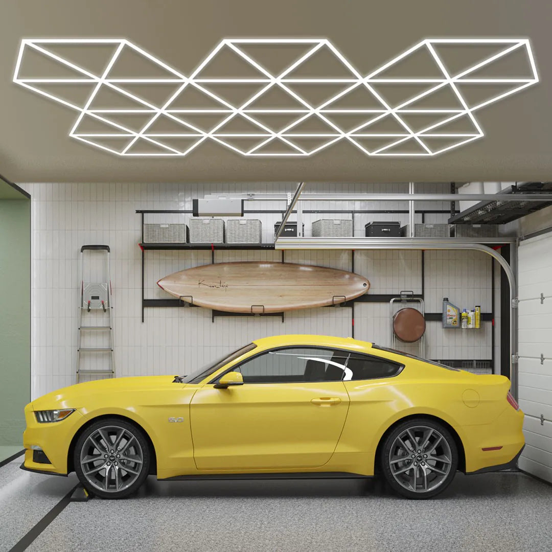 Luce led a soffitto 40 elementi 4,8mt x 2,8mt