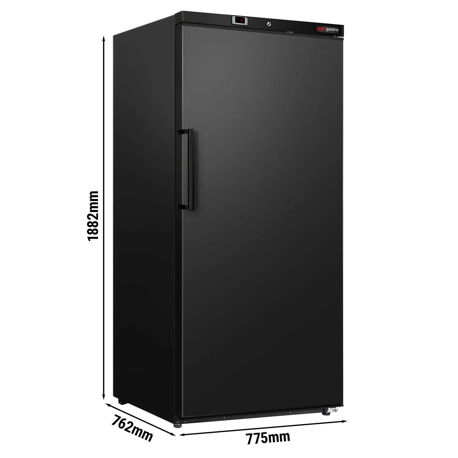 Frigorifero ECO 510 litri 1 porta Full Black Officina