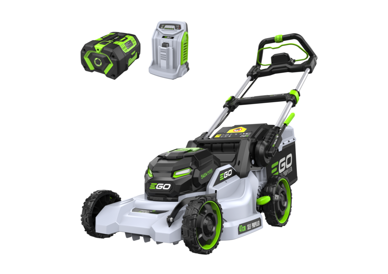 Kit tosaerba semovente da 47 cm EGO LM1914E-SP + KIT MULCHING + TAGLIABORDI ST1300E-S