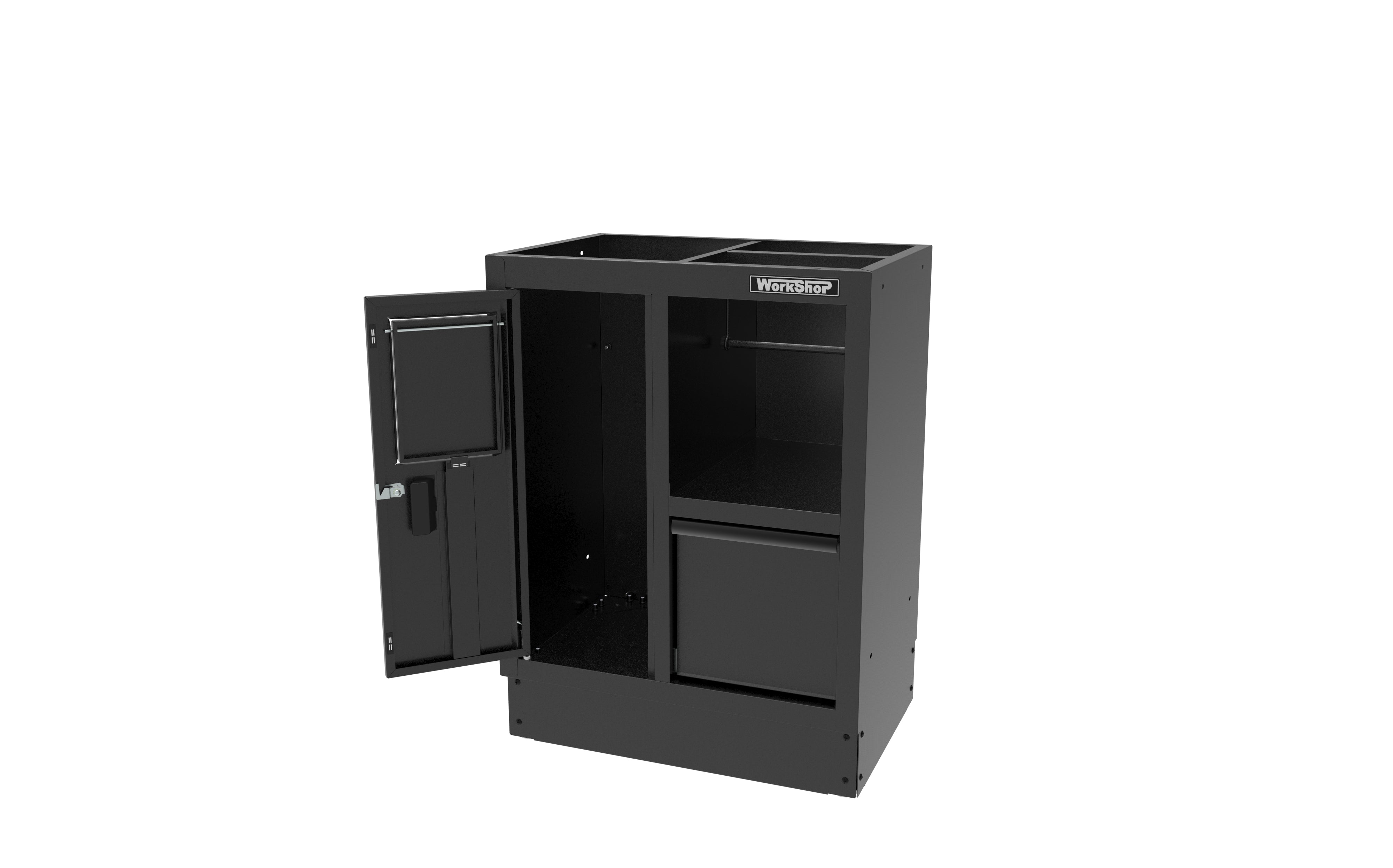 Arredo Officina Workshopitaly MPS 19 inox 3510 x 2830 mm Total Black