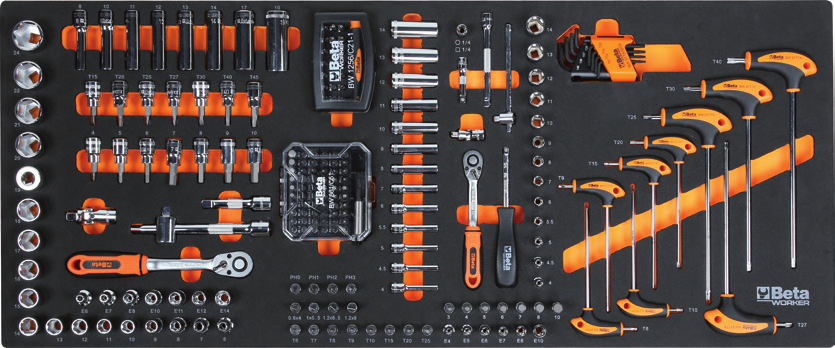 Carrello Beta Cassettiera mobile RSC24AXLP/7 completo di 418 utensili + Barbecue Omaggio