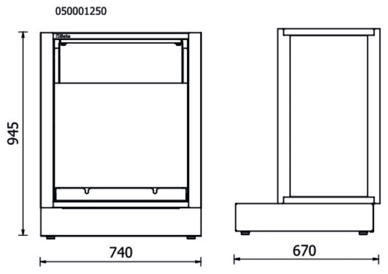 Modulo fisso di distribuzione olio per arredo officina RSC50 2.0 Beta RSC50 2.0 MDO