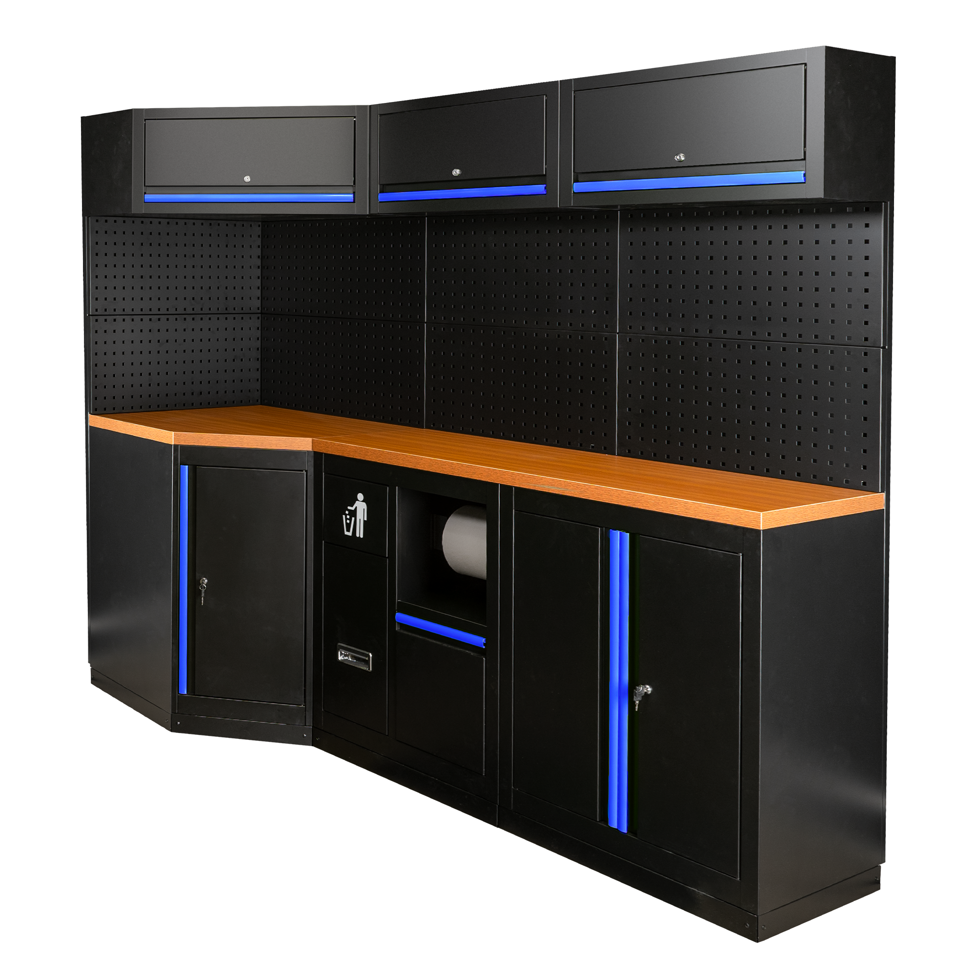 SET DI MOBILI MODULARI (22PCS) - BLU SERIE518B JBM
