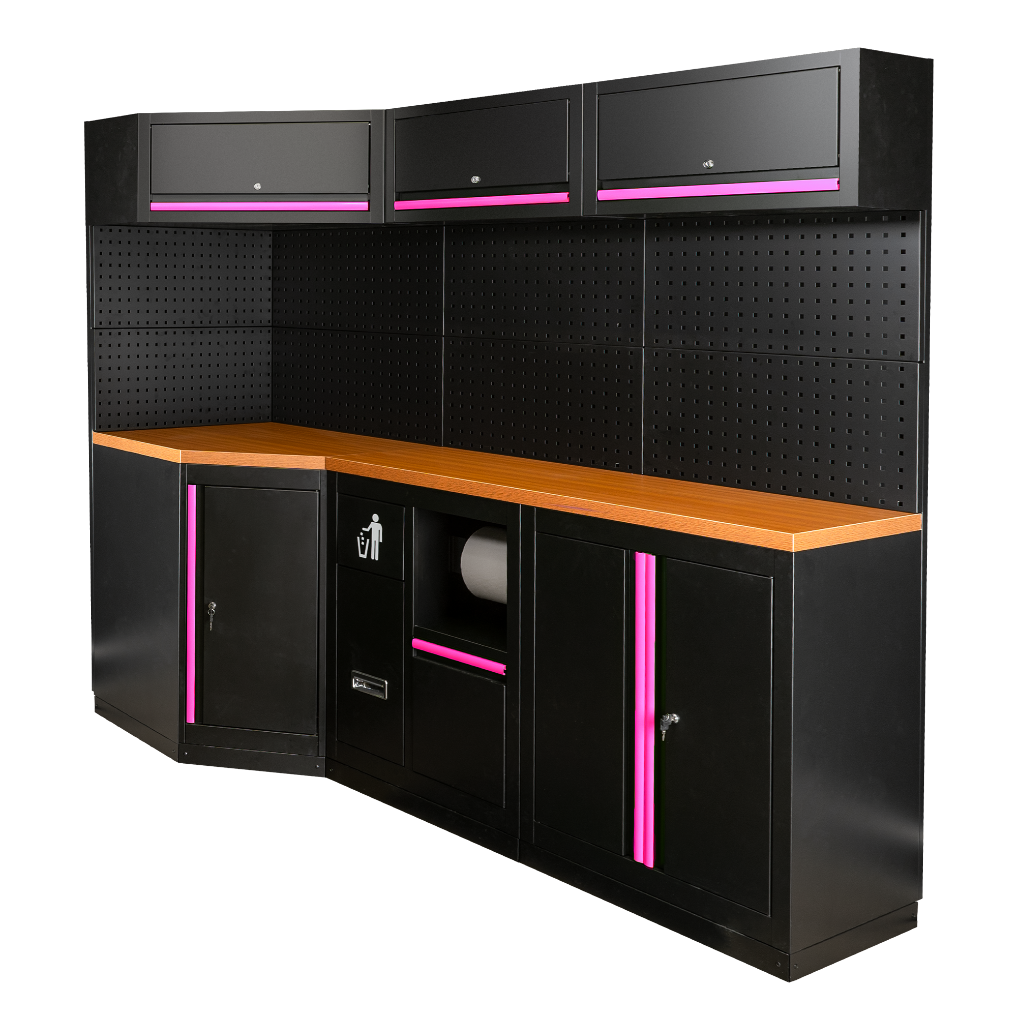 SET DI MOBILI MODULARI (22PCS) - ROSA SERIE518P JBM