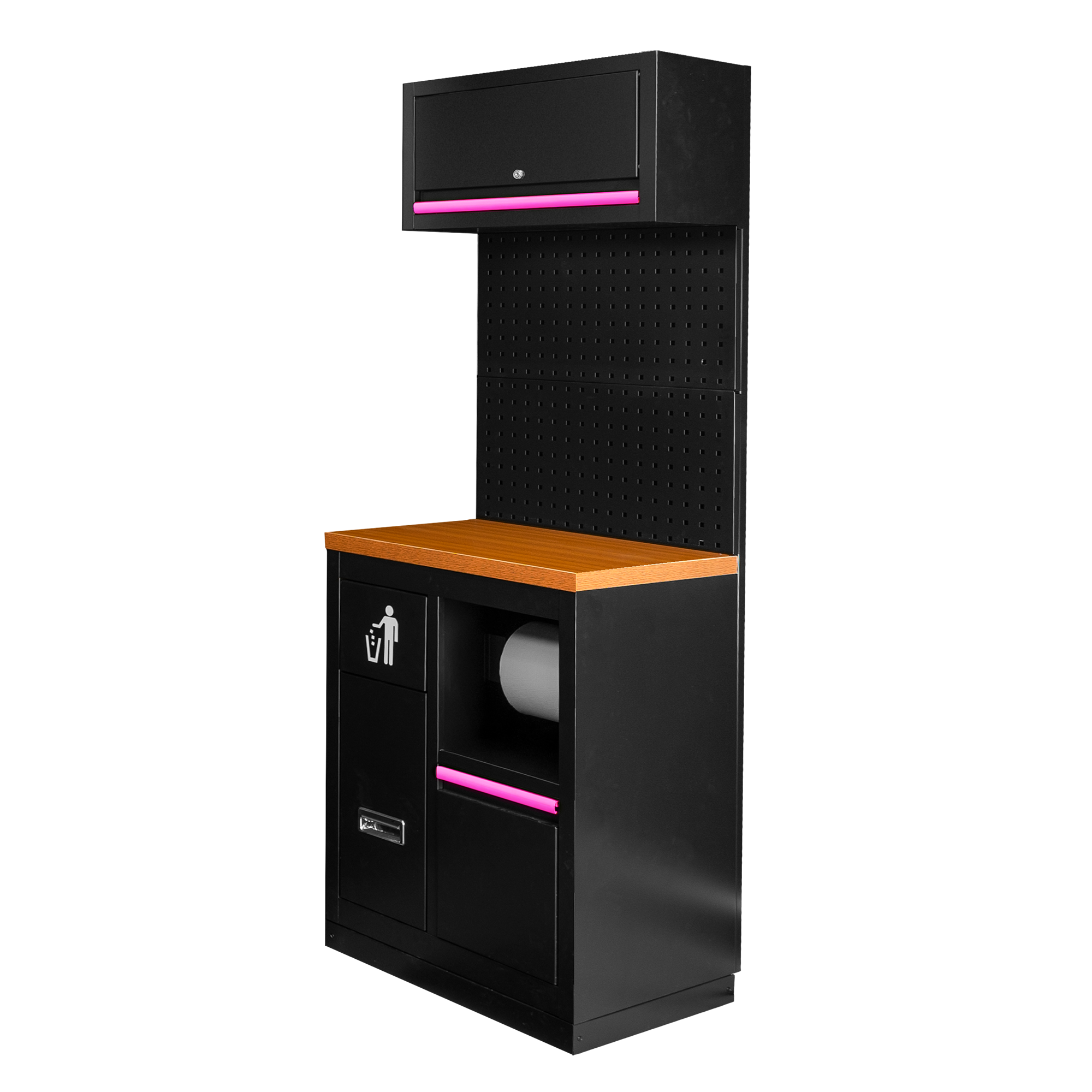 SET DI MOBILI MODULARI (7 PEZZI) - ROSA SERIE524P JBM