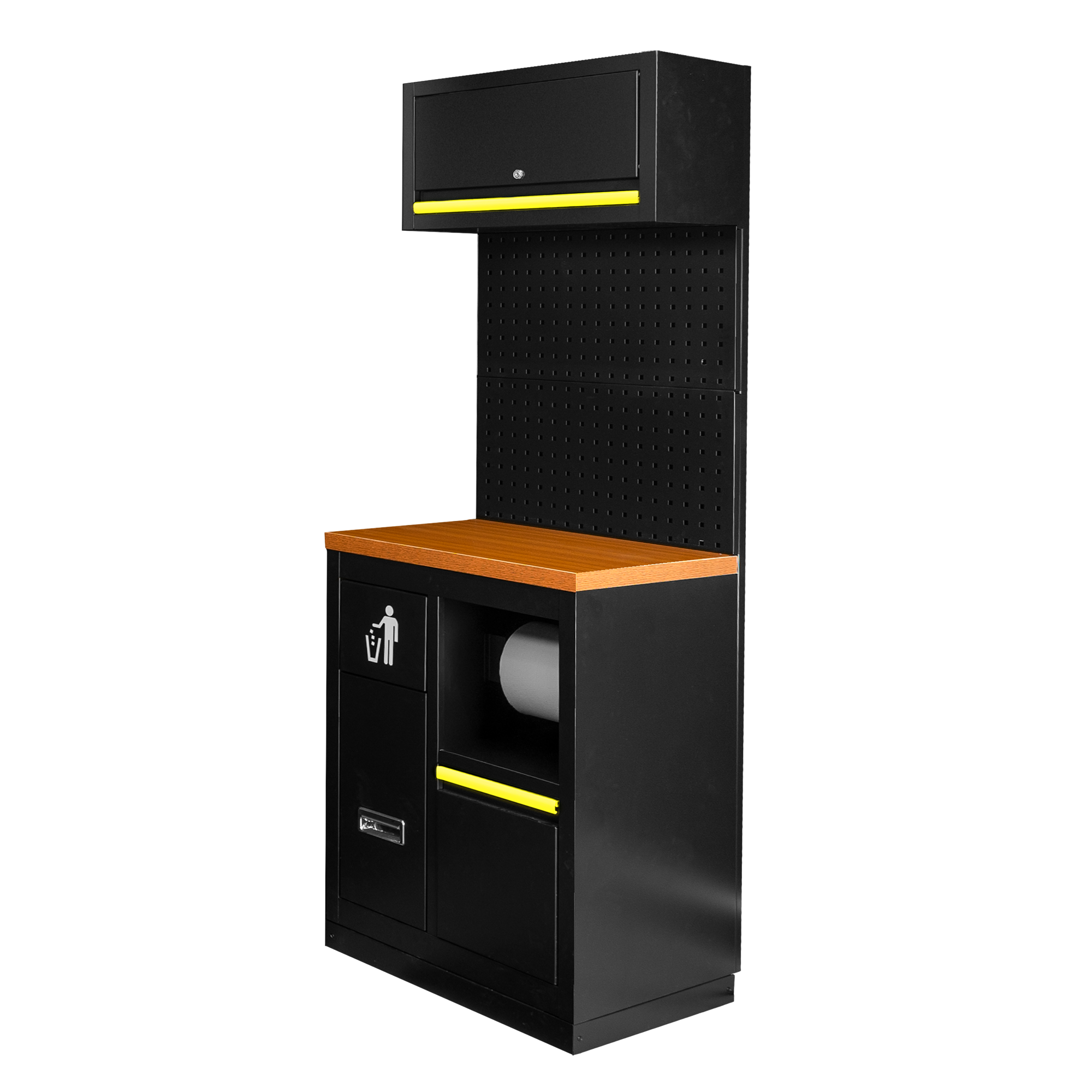 SET DI MOBILI MODULARI (7 PEZZI) - GIALLO SERIE524Y JBM