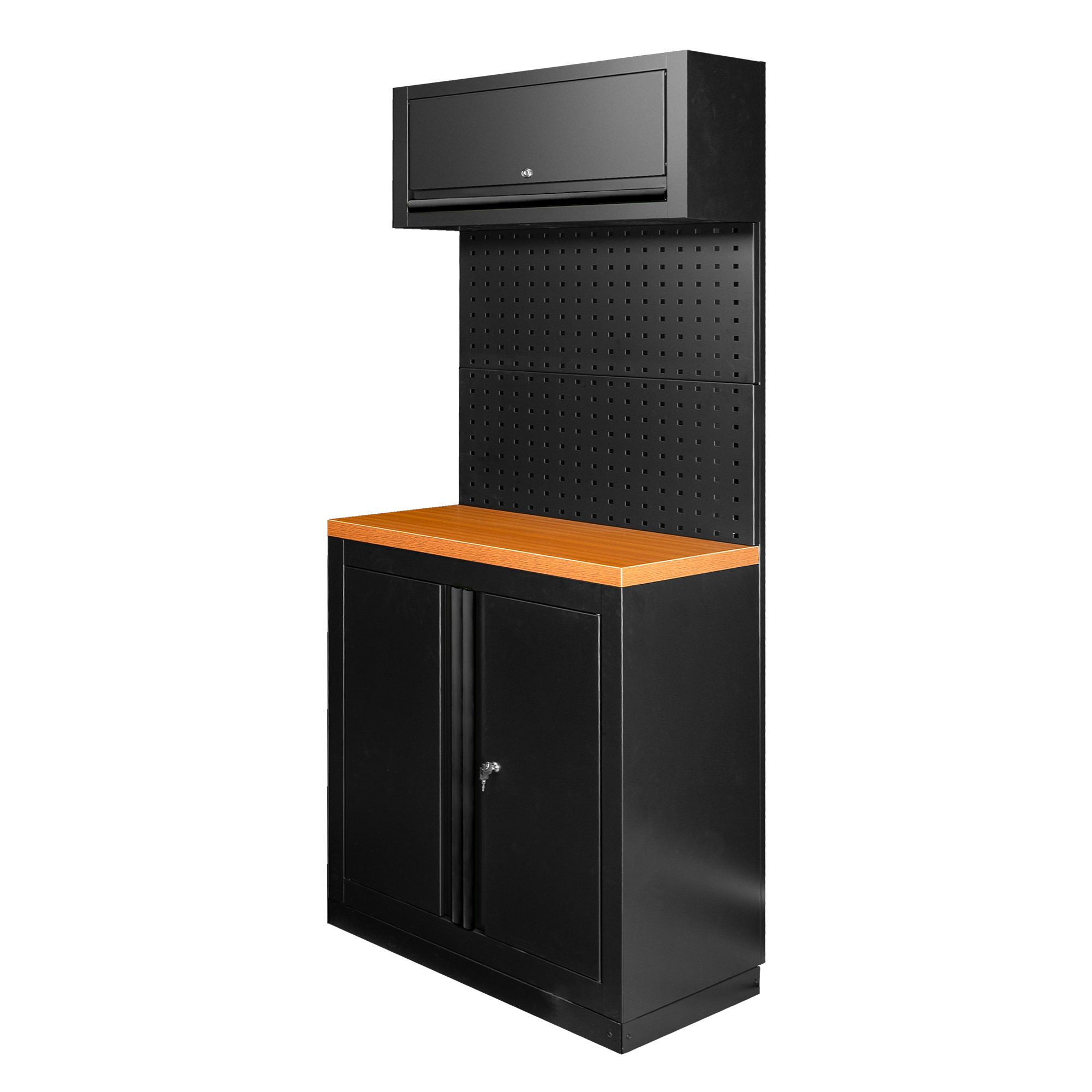 SET DI MOBILI MODULARI (7 PEZZI) - NERO SERIE525K JBM
