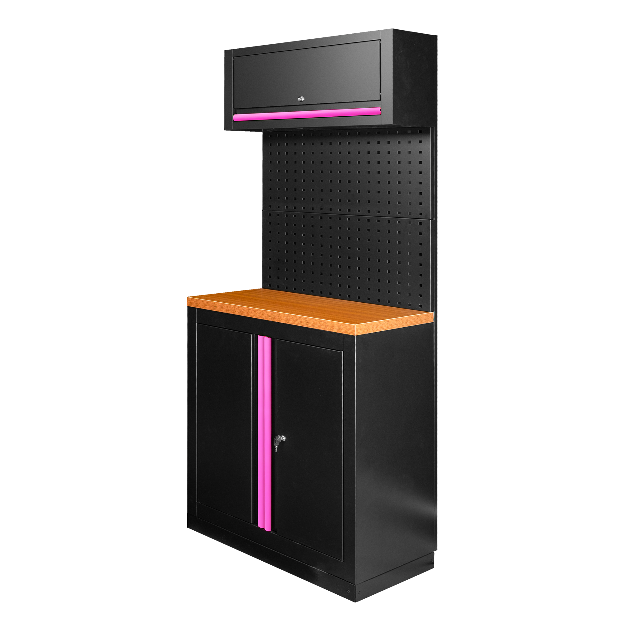 SET DI MOBILI MODULARI (7 PEZZI) - ROSA SERIE525P JBM