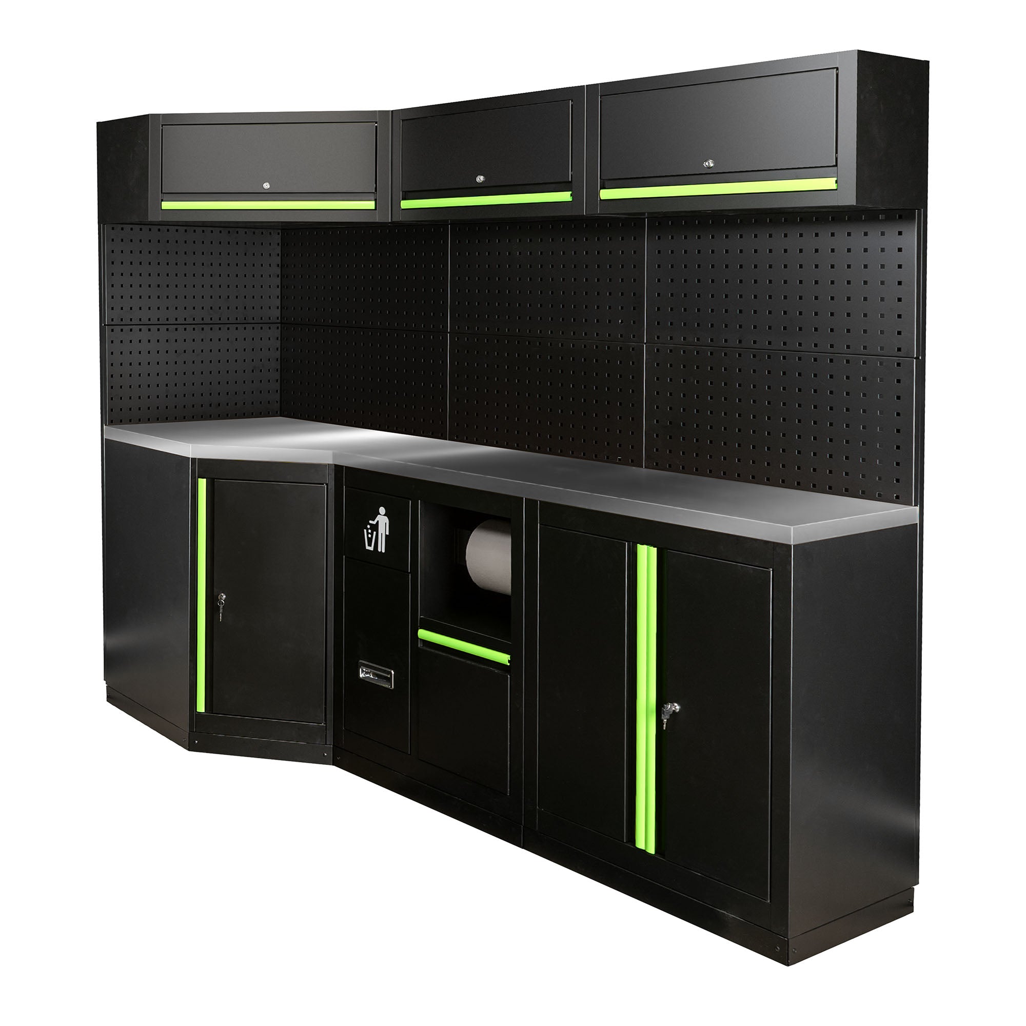 SET DI MOBILI MODULARI (22PCS) - ESTENSIONE ANGOLARE SERIE589 JBM