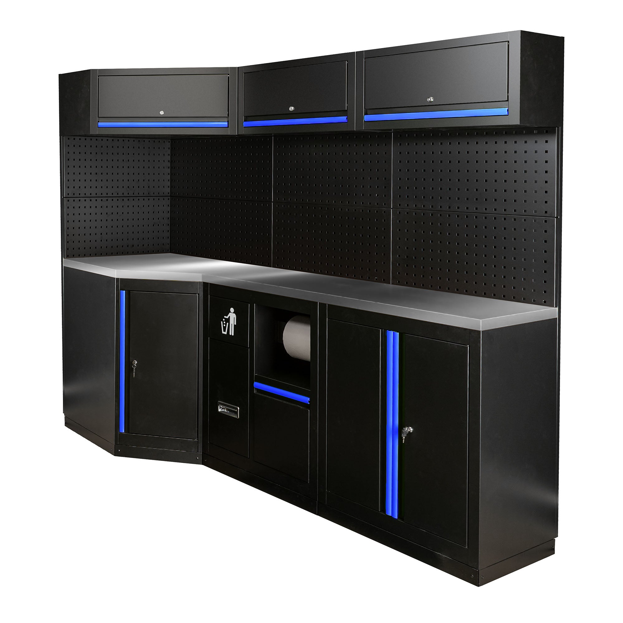 SET DI MOBILI MODULARI (22PCS) - BLU SERIE589B JBM