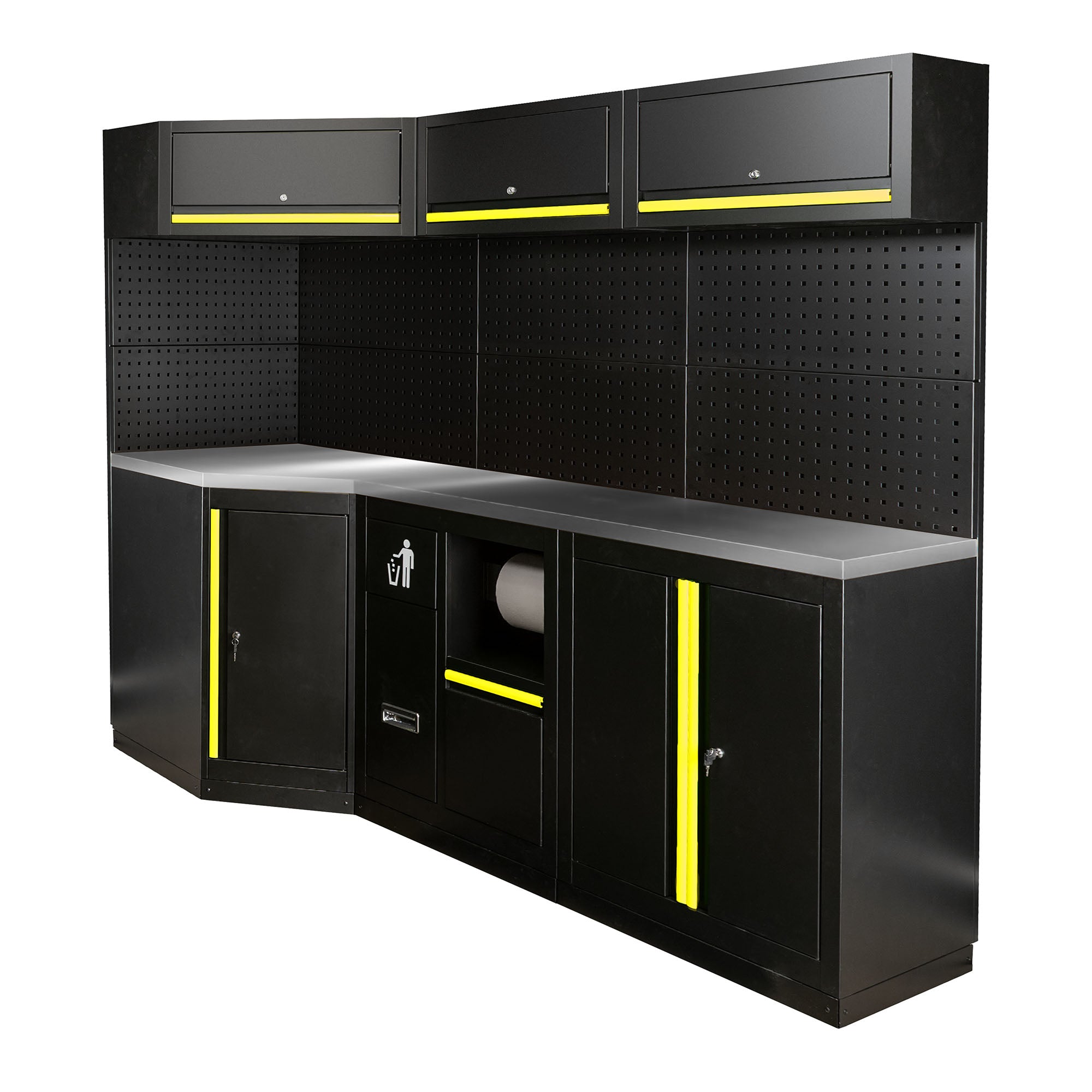 SET DI MOBILI MODULARI (22PCS) - GIALLO SERIE589Y JBM