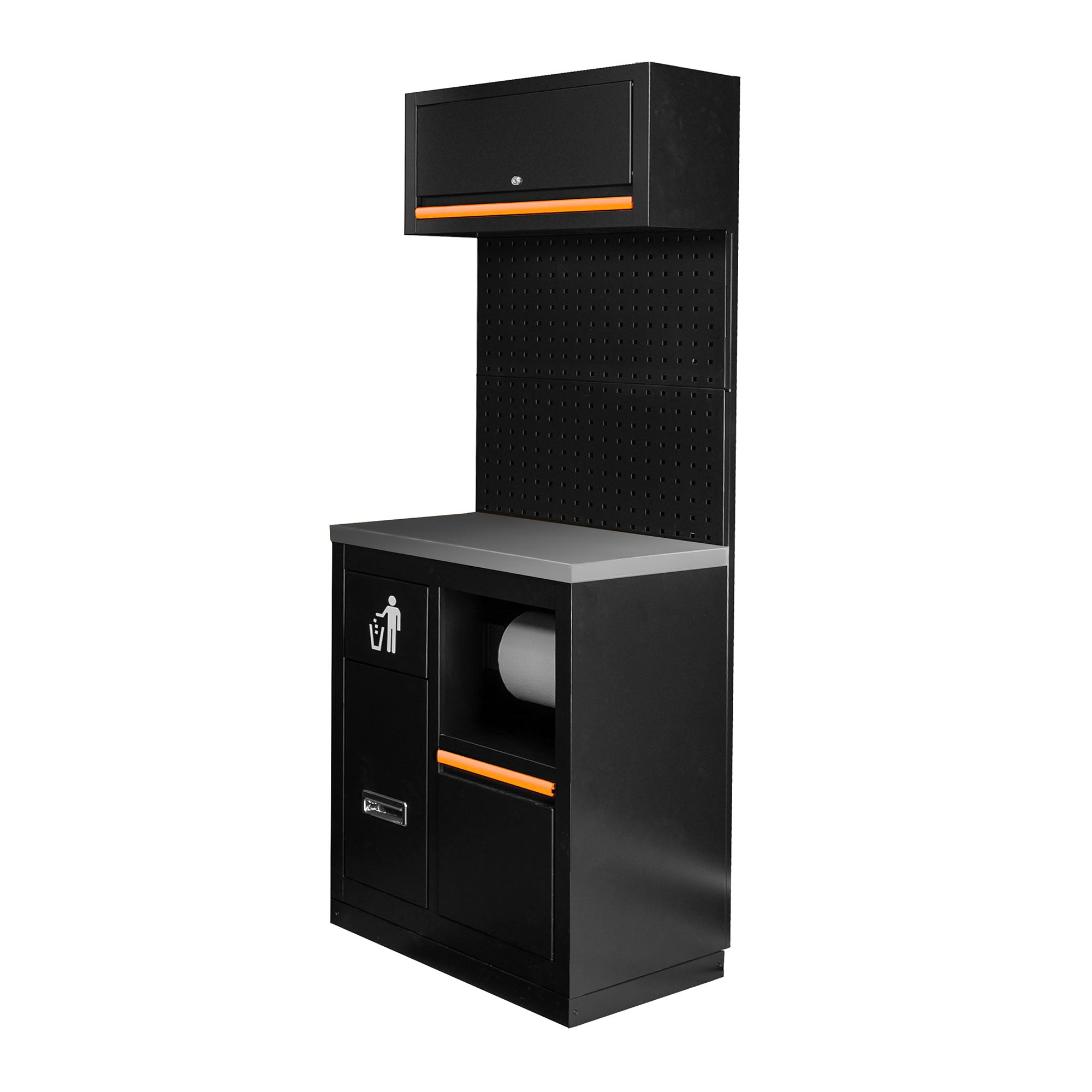 SET DI MOBILI MODULARI (7 PEZZI) - ARANCIONE SERIE591O JBM