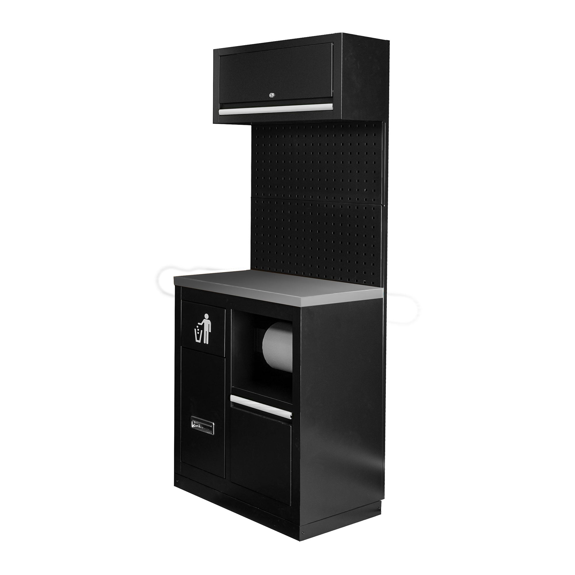 SET DI MOBILI MODULARI (7 PEZZI) - ARGENTO SERIE591S JBM