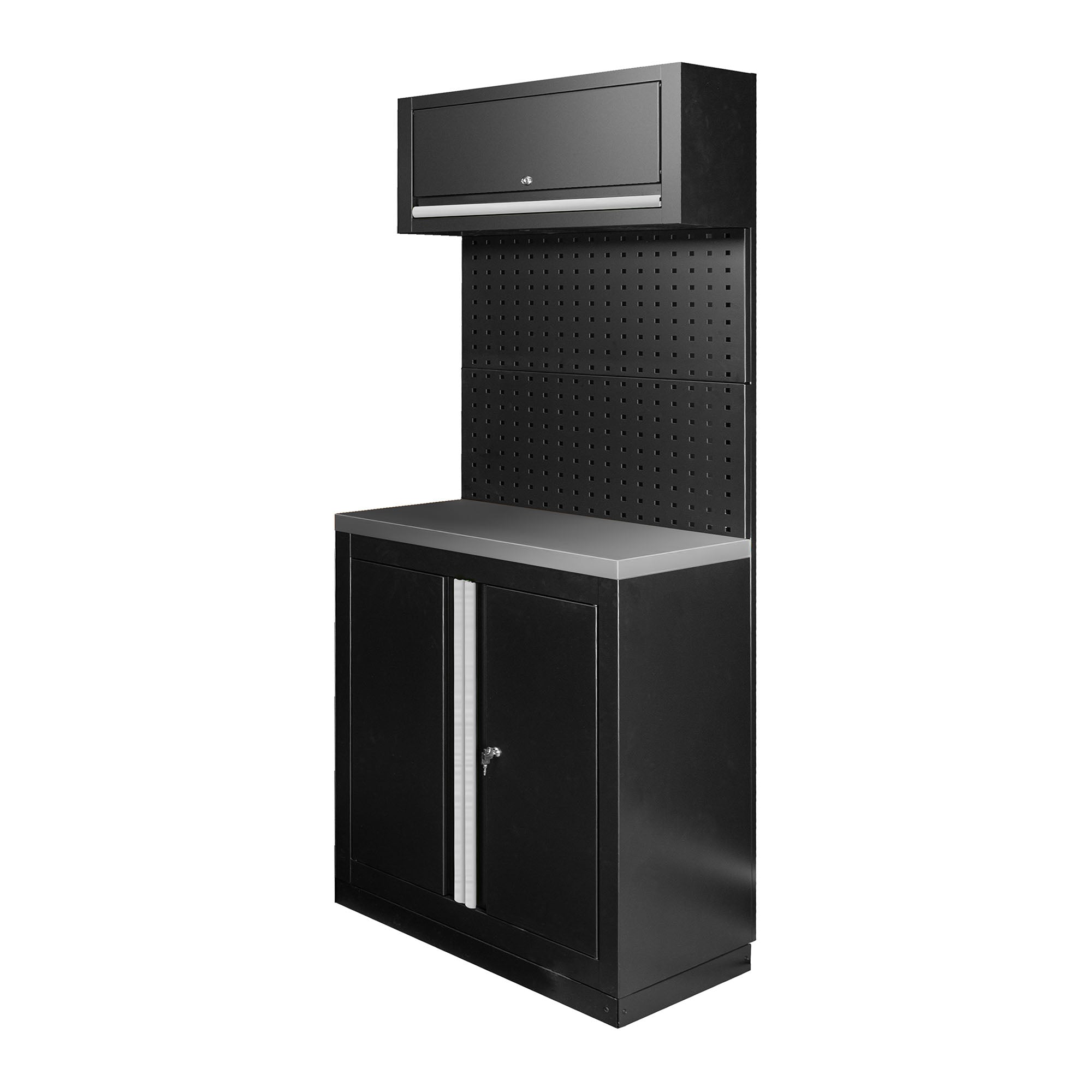 SET DI MOBILI MODULARI (7 PEZZI) - ARGENTO SERIE592S JBM