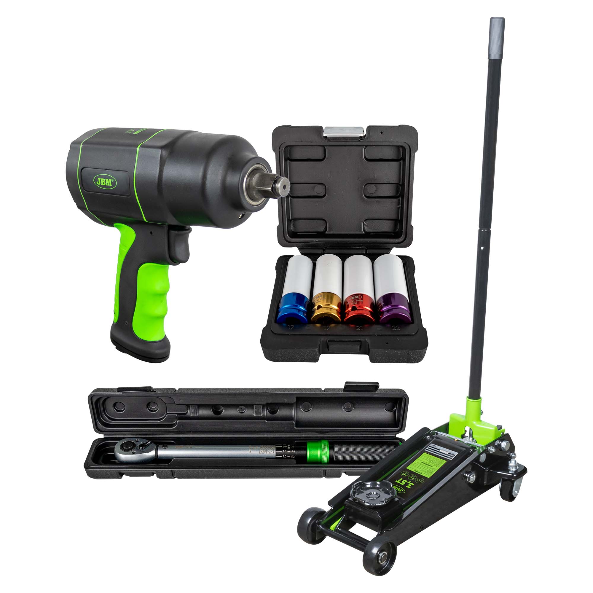 SET SPECIALE CAMBIO PNEUMATICI JBM SERIE616