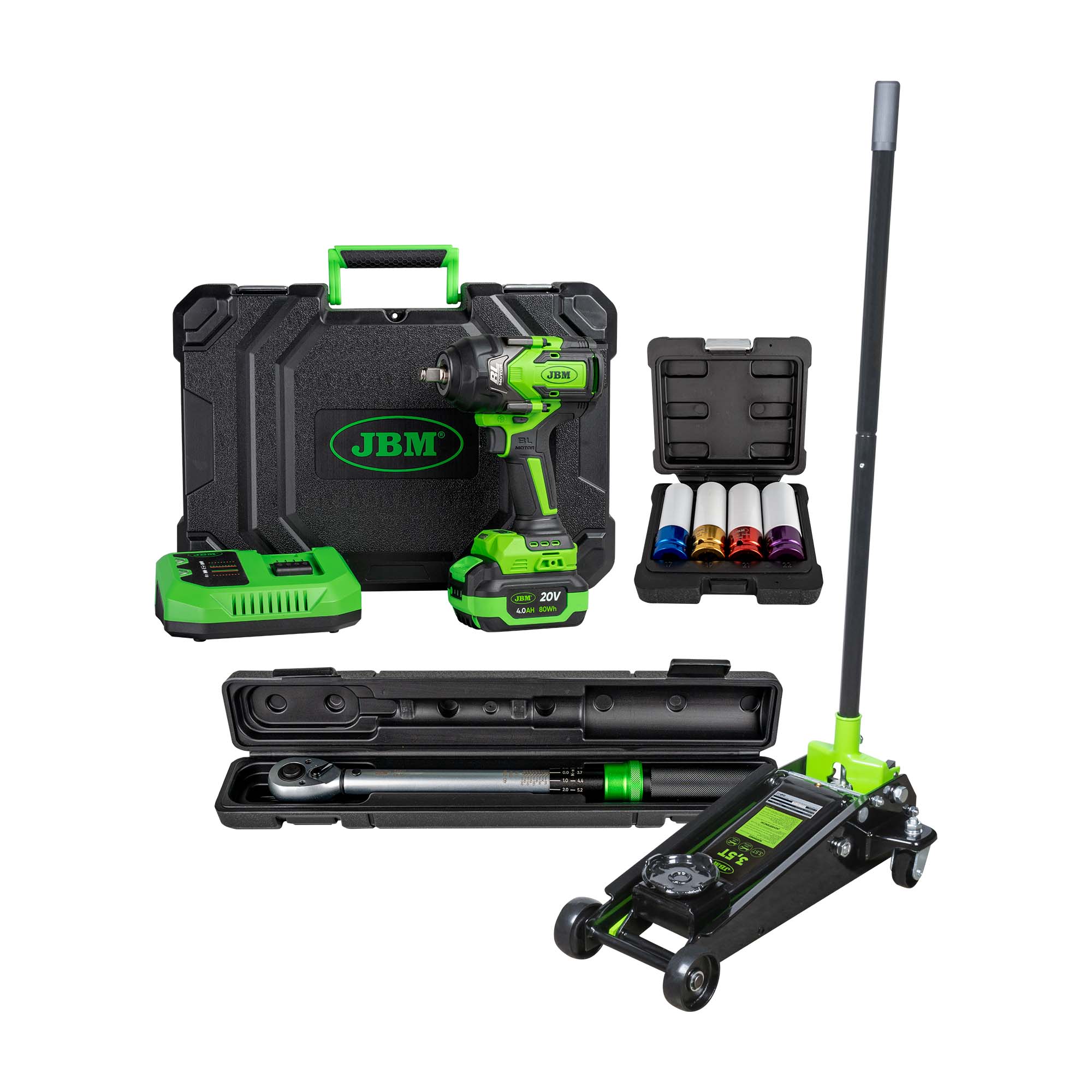 SET SPECIALE CAMBIO PNEUMATICI JBM SERIE617