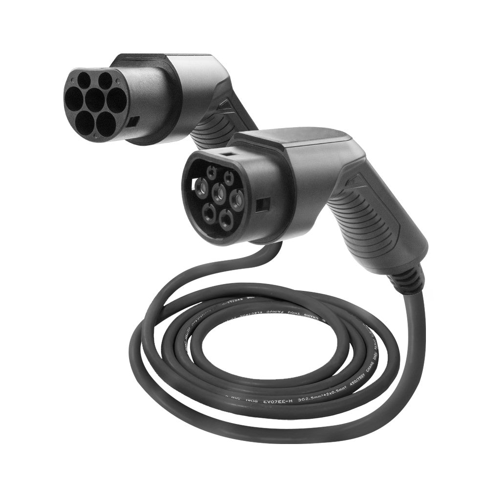 CAVO ELETTRICO DI RICARICA PER AUTO, 22KW, 32 A, DAL TIPO 2 AL TIPO 2 (TRIFASE) JBM 54058