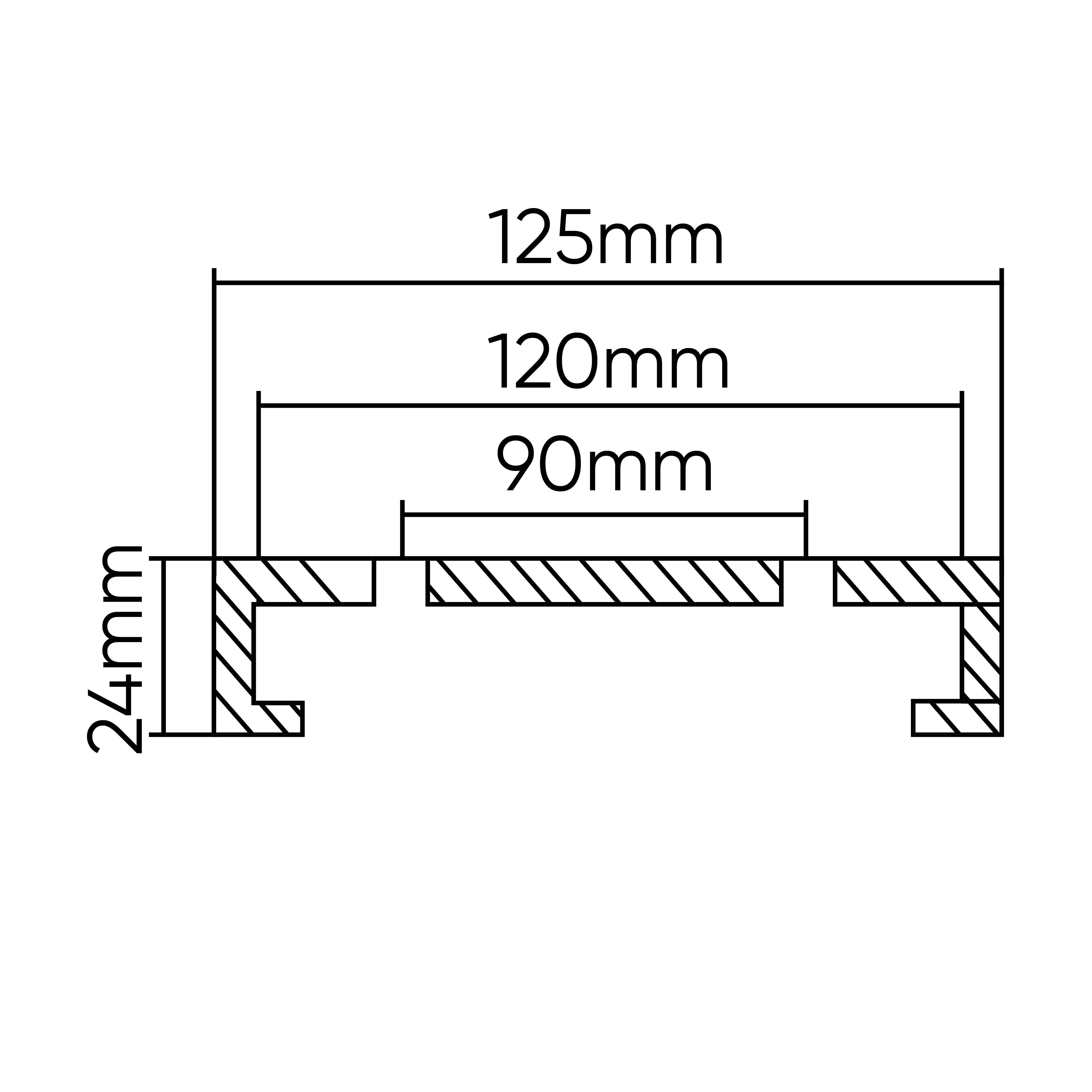 TAMPONE IN GOMMA PER PONTE SOLLEVATORE NASSBAUM/AMI 125MM 54366 JBM