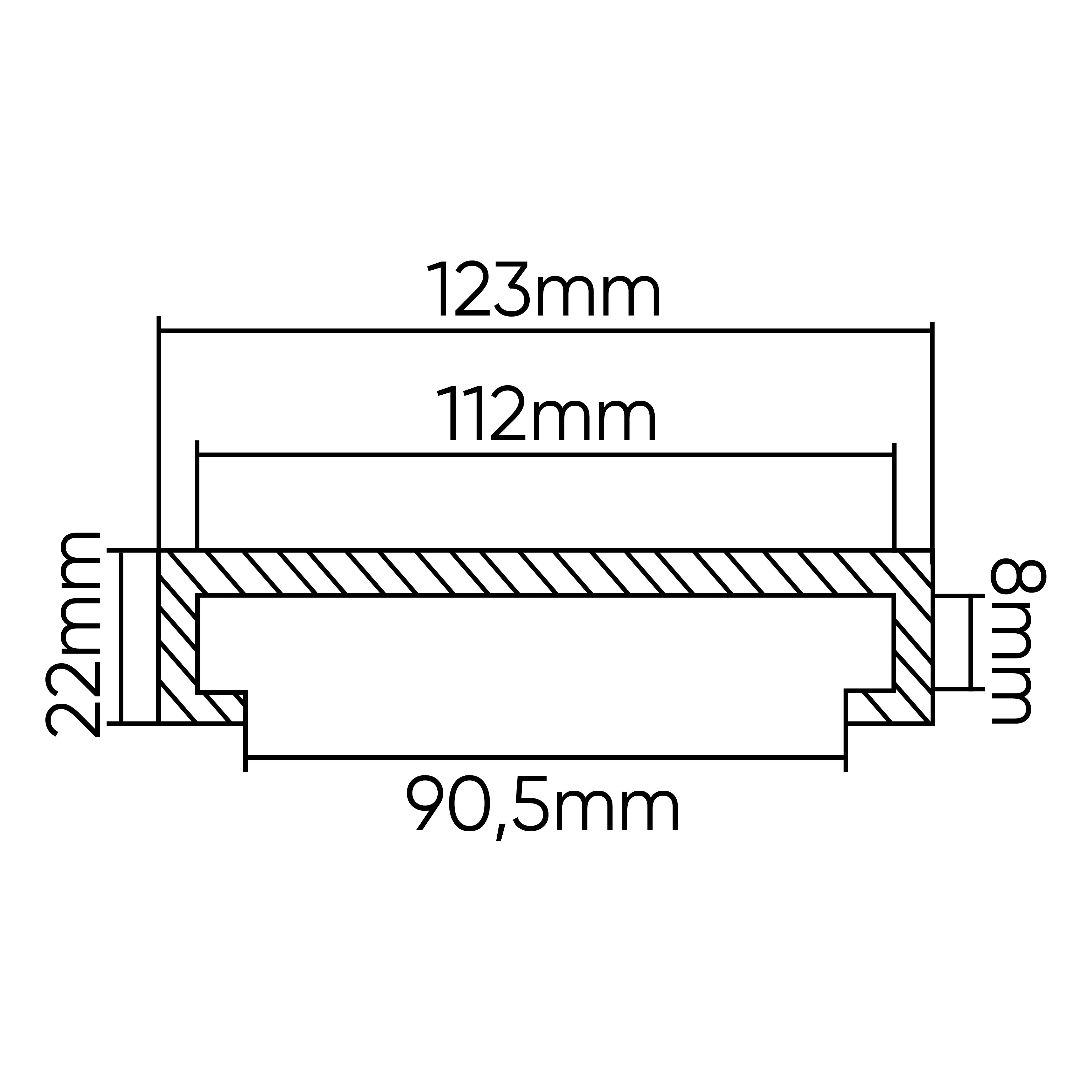 TAMPONE IN GOMMA PER PONTE SOLLEVATORE ROTARY 123MM 54487 JBM