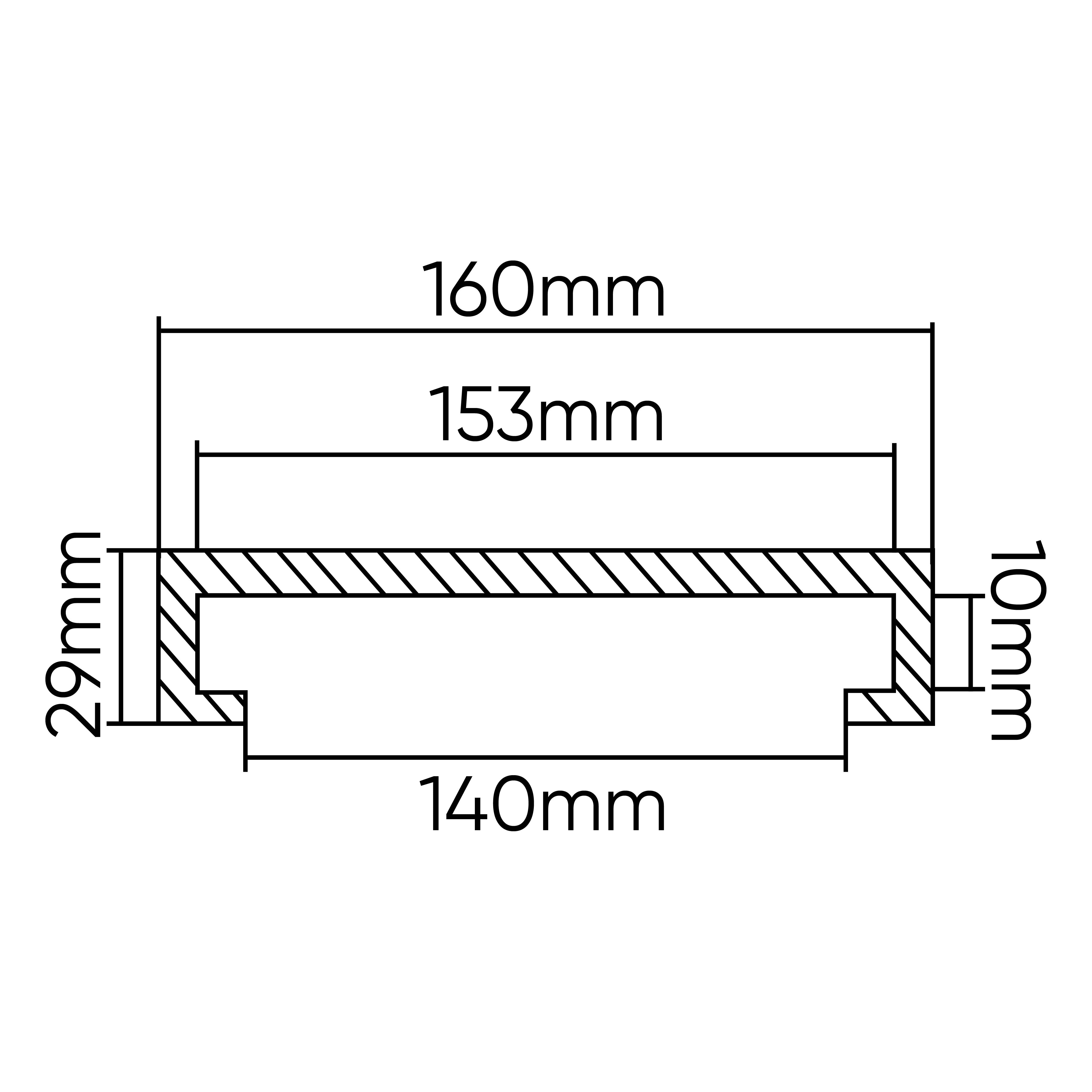 TAMPONE IN GOMMA PER PONTE SOLLEVATORE KONI/ROMERICO/CAR-O-LINER 160MM 54489 JBM
