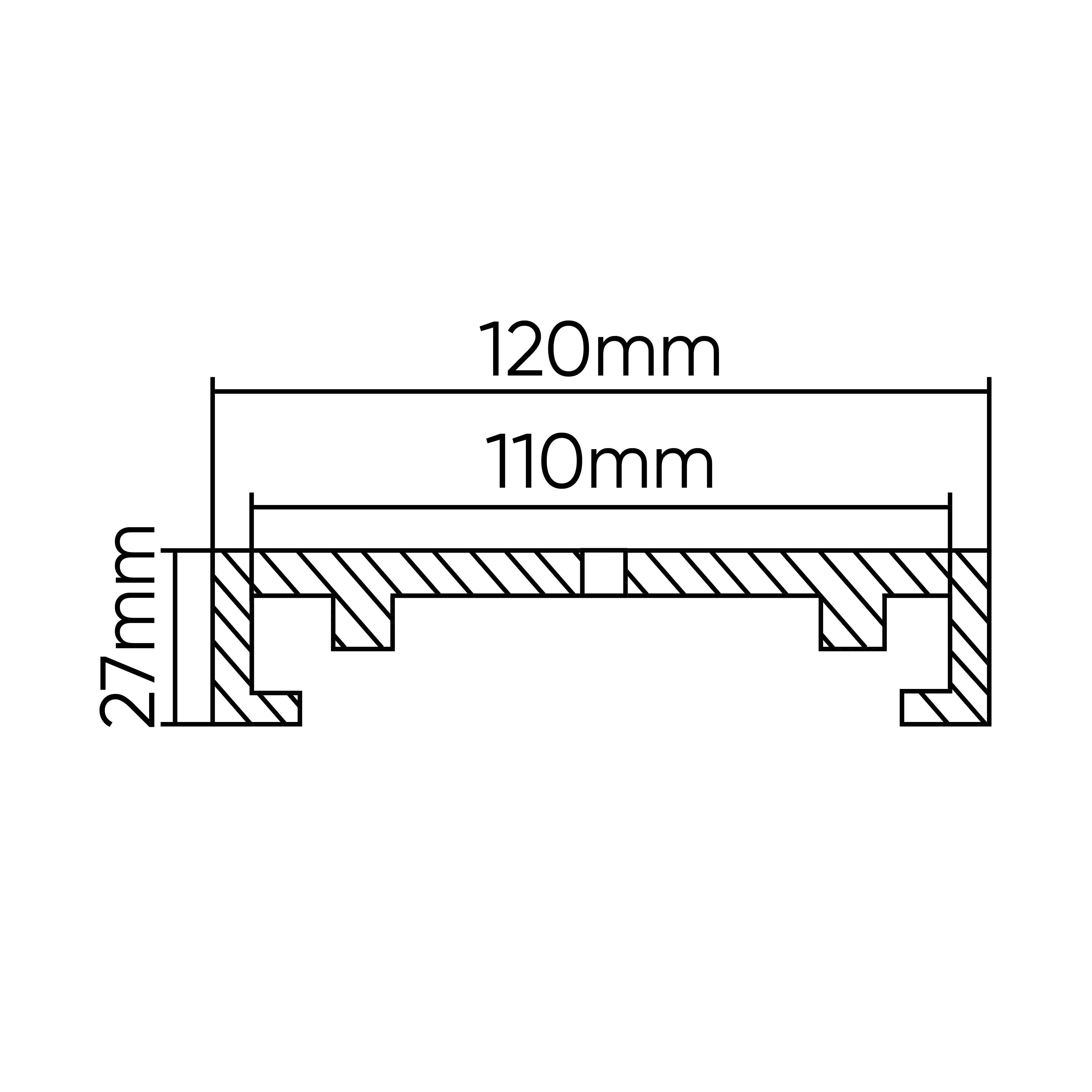 TAMPONE IN GOMMA PER PONTE SOLLEVATORE RAVAGLIOLI 120MM 54493 JBM