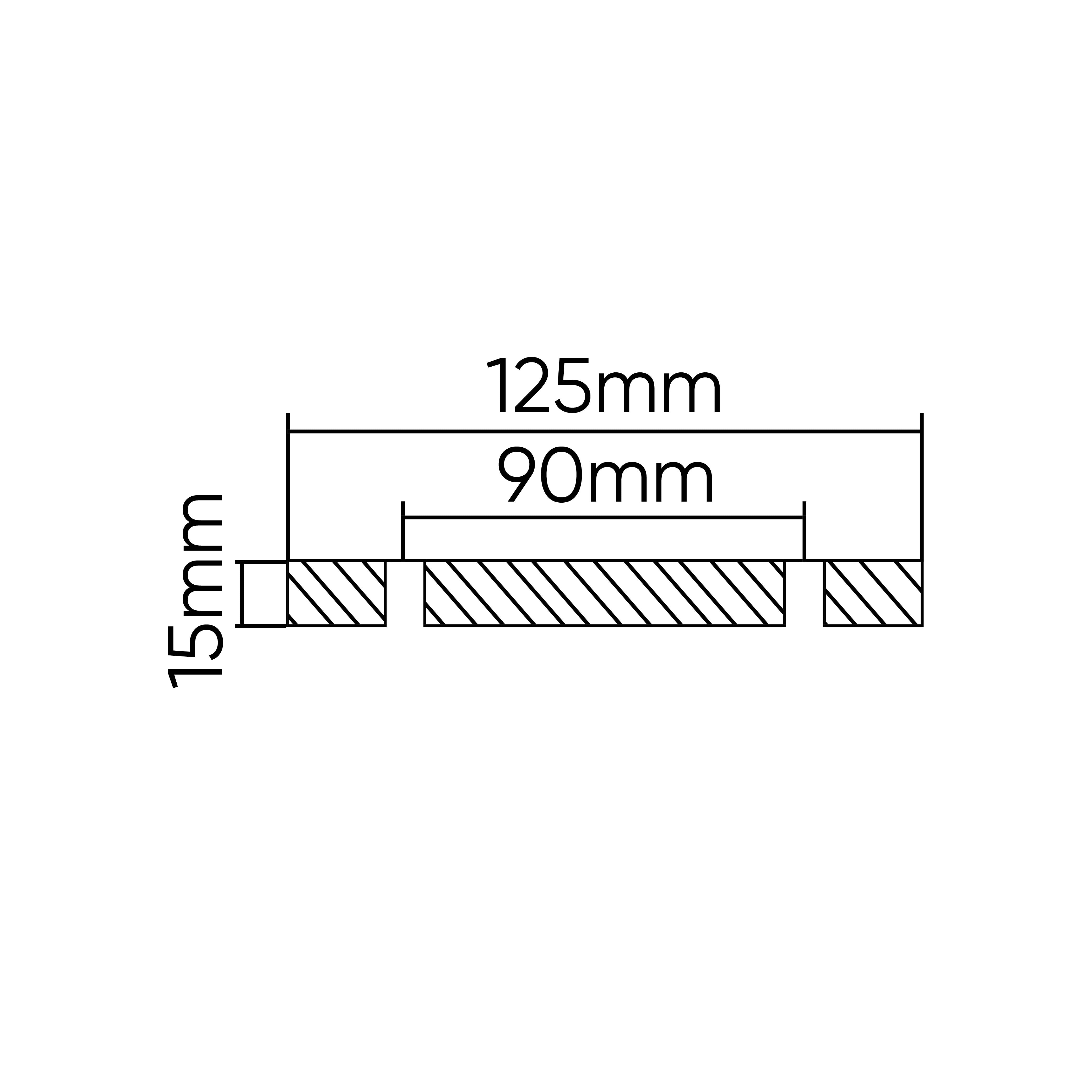 TAMPONE IN GOMMA PER PONTE SOLLEVATORE ROTARY 125MM 54495 JBM