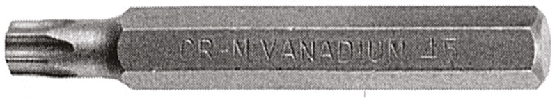 SET 18 PEZZI, INSERTI TORX PLUS, ATT. 10 MM Fermec TP7575