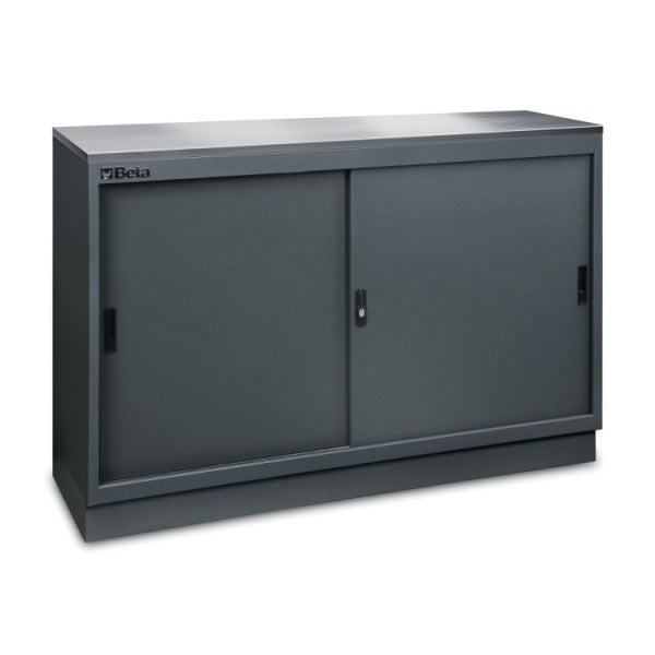 Modulo fisso da 1360 mm con 2 ante in lamiera per arredo officina C45PRO Beta C45PRO MAL