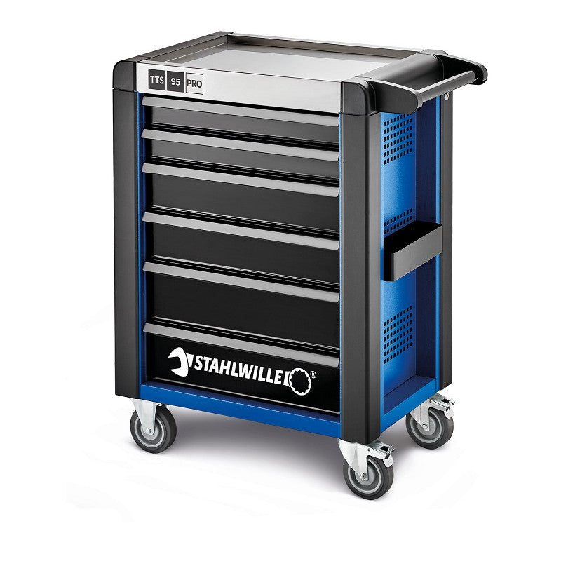 Carrello da officina a 6 cassetti 95PRO - VUOTO - STAHLWILLE BLU