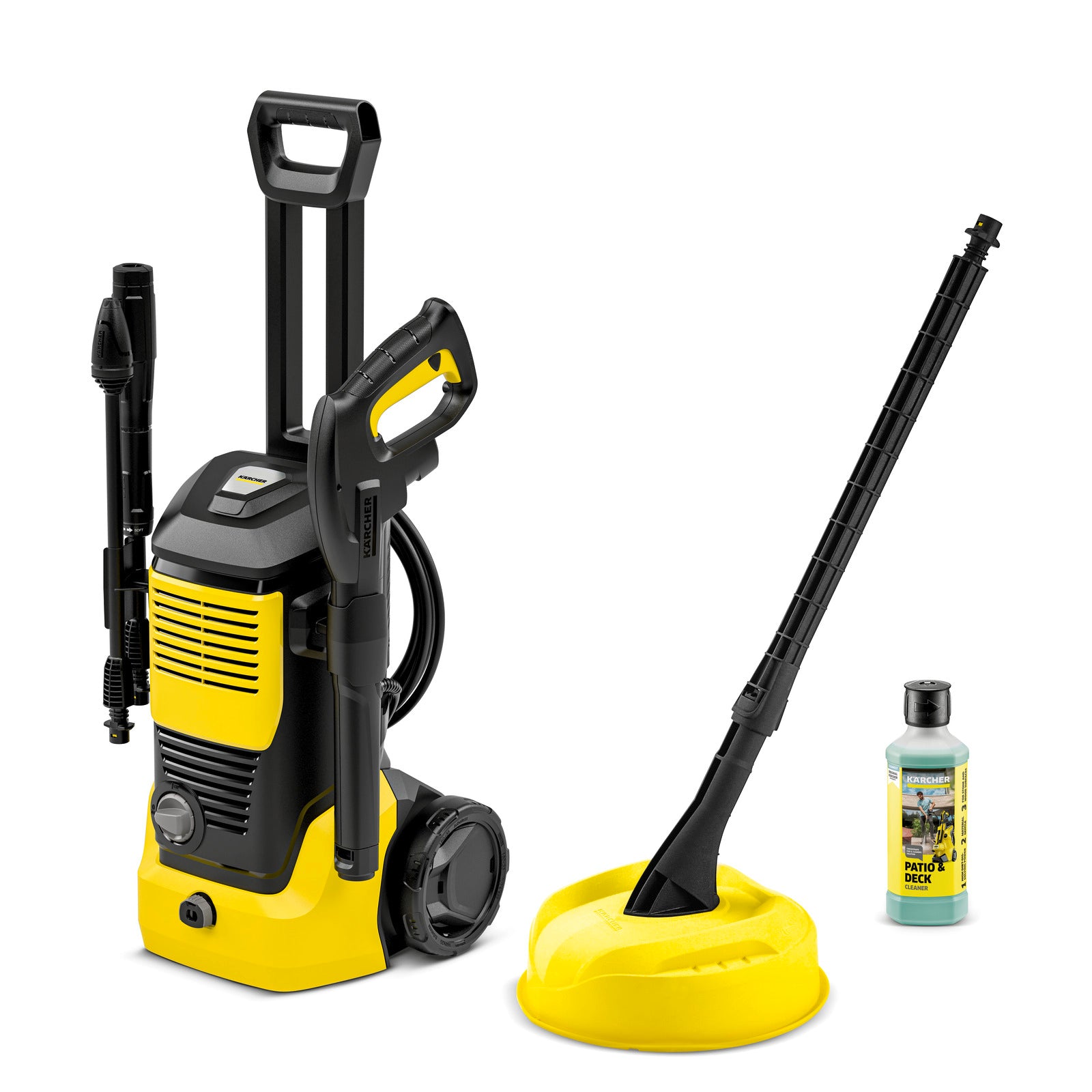 Idropulitrice Karcher K4 Black Home 130 Bar 1,8Kw + lavapavimenti T1