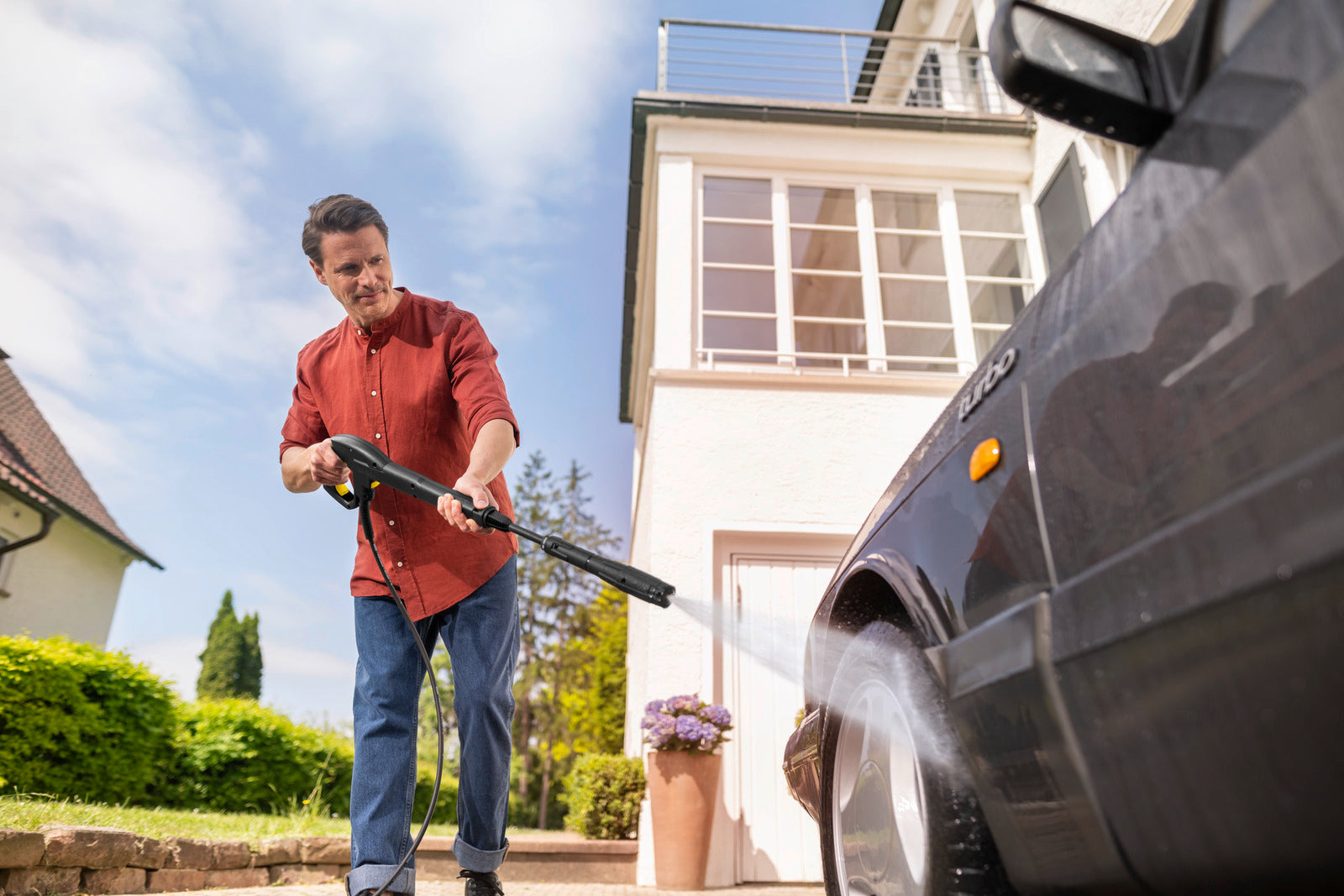 Idropulitrice Karcher K5 Black 145 Bar 2,1Kw + lavapavimenti T5