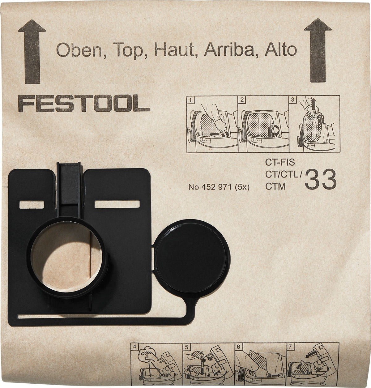 Festool Sacchetto filtro FIS-CT 33/5