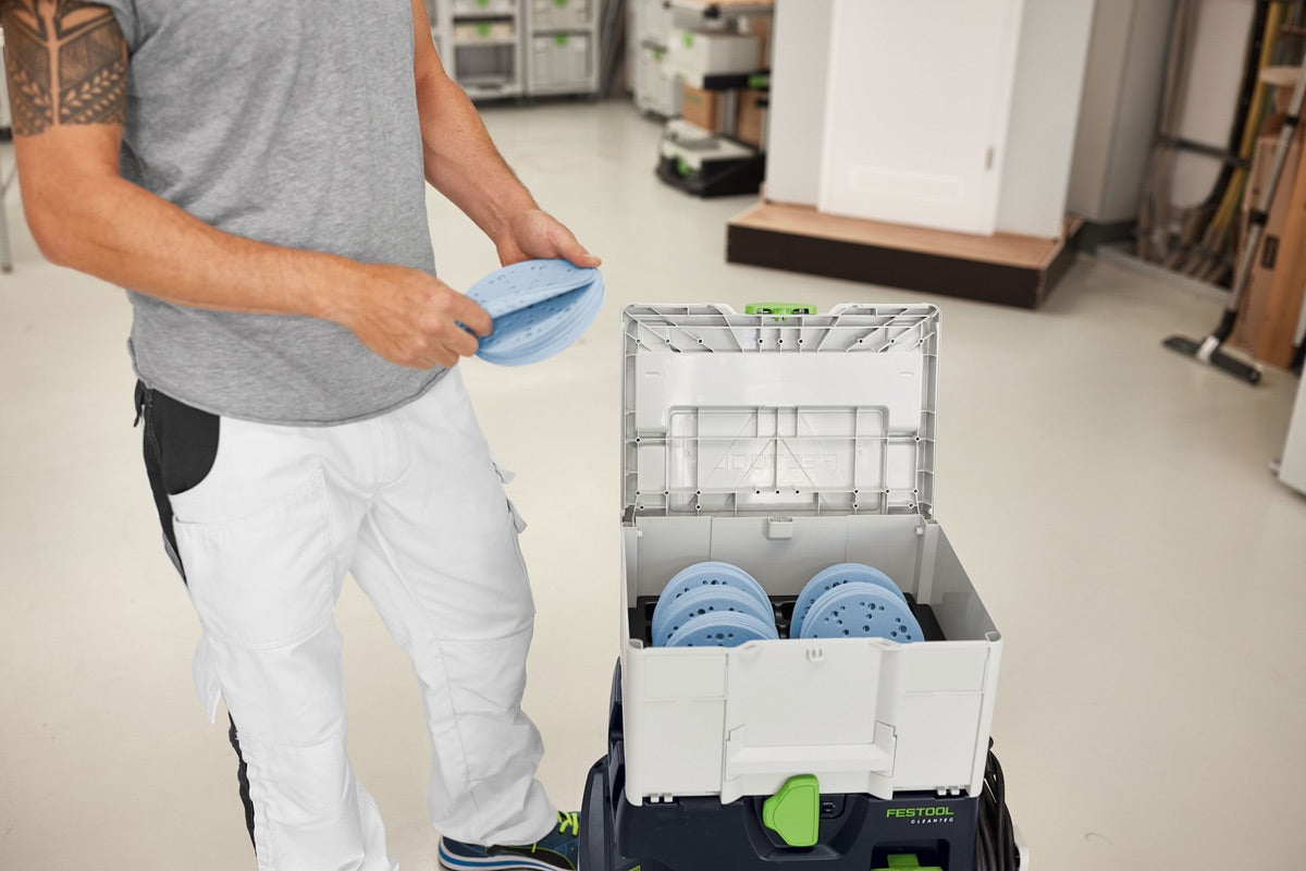 Festool Systainer³ con abrasivi Granat D150 GR SYS
