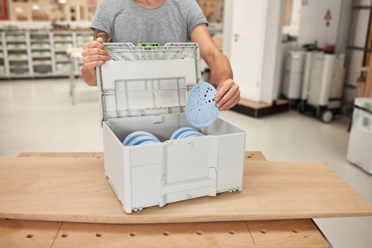 Festool Systainer³ con abrasivi Granat D150 GR SYS