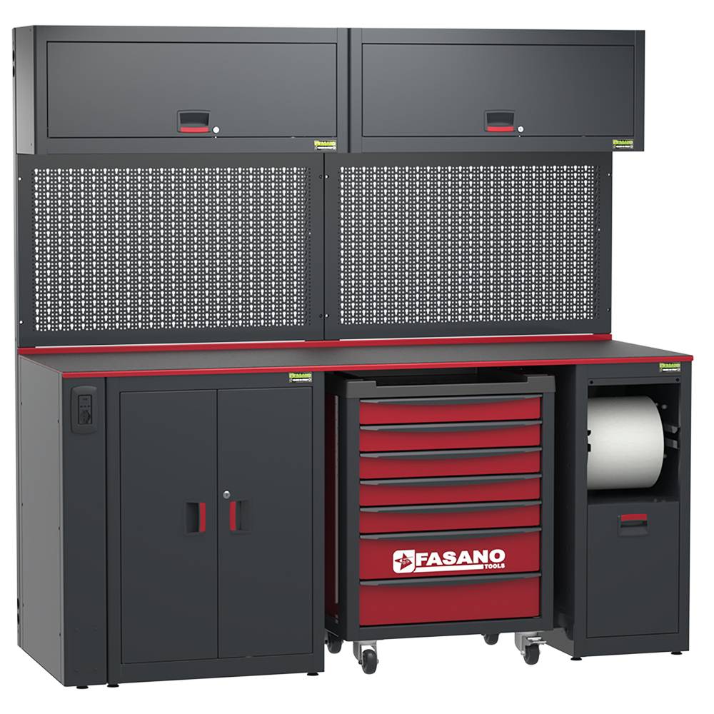 Arredo Officina Fasano Tools FG 118/CO2V 2.050x757x2.000mm
