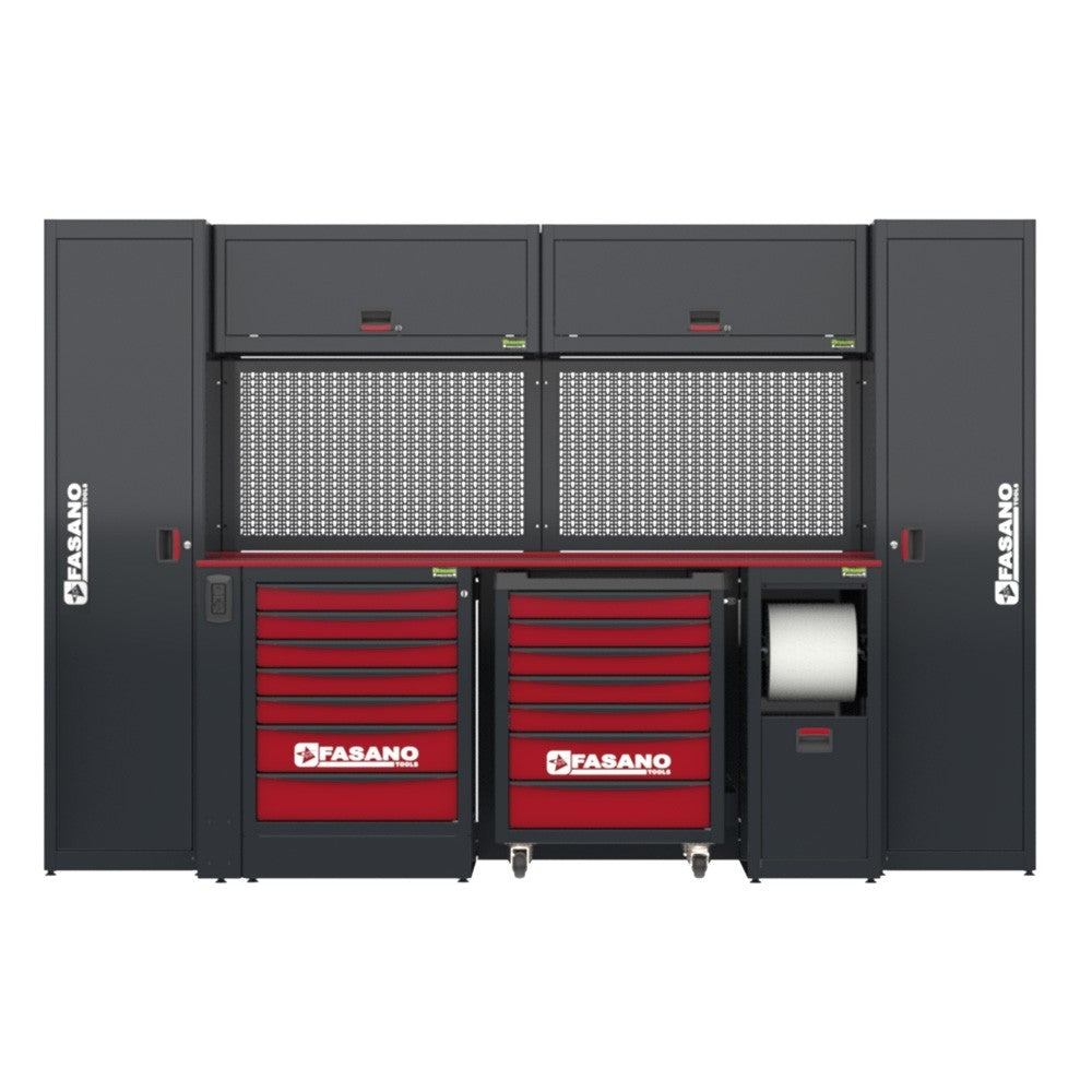 Configurazione Arreedo FG 118 con assortimento di 351 utensili Fasano FG 118V/AS351