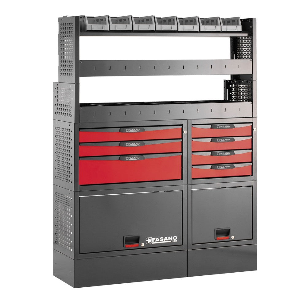 Configurazione arredo tecnico per furgoni Fasano FG 119V/CO22