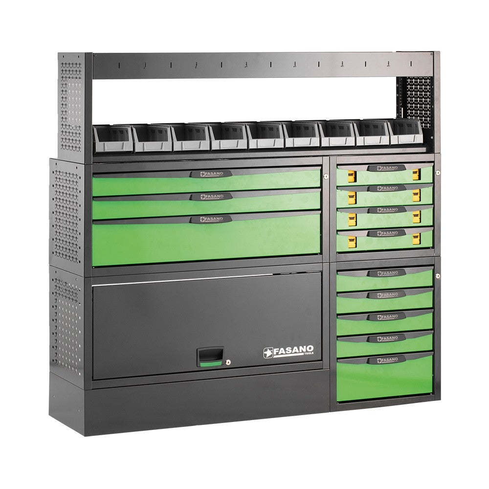 Configurazione arredo tecnico per furgoni Fasano FG 119V/CO33