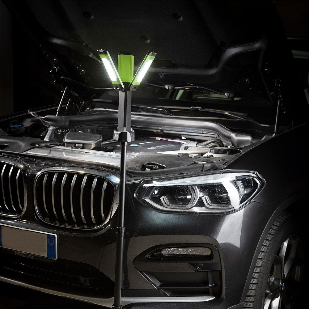 Lampada led 3 fari portatile Fasano Tools FG 217