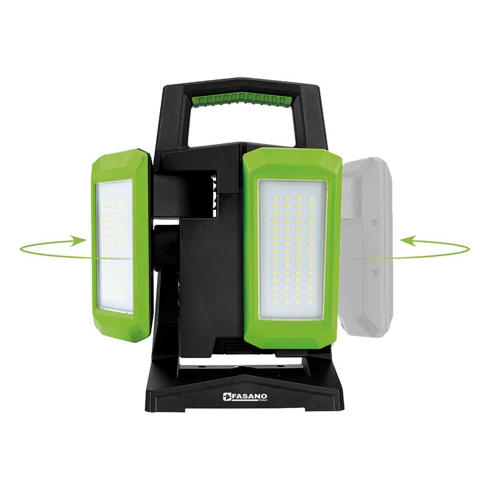 Faro da lavoro a doppio corpo illuminante Fasano Tools FG 221