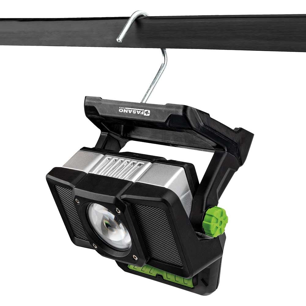 Faro da lavoro Fasano Tools con casse AUDIO WIRLESS FG 222/B