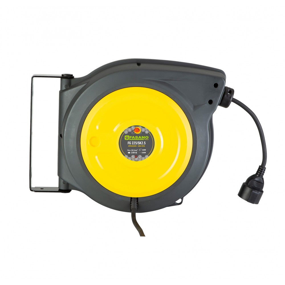 Avvolgitore automatico cavo 3x2,5mm 15mt. Fasano Tools FG 225/SK2.5