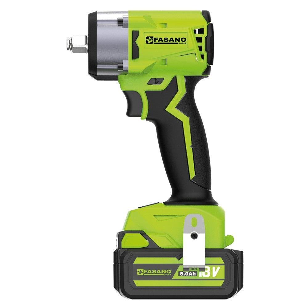 Avvitatore a impulsi compatto attacco 1/2'' - 18V Fasano FG 305/LT2 510Nm